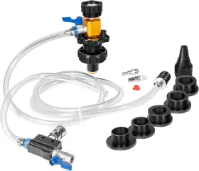 Xp1895 X-parts 24444 Coolant System Refiller Kit Refill Vacuum Leak Tester Removing Trapped Air