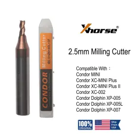 Xc-002 Xhorse 625825509137 2.5mm Milling Cutter For Xc-mini Plus/plus Ii/xc-002/xp005/xp007 Machine Xc-002 Xhorse 625825509137 2.5mm Milling Cutter For Xc-mini Plus/plus Ii/xc-002/xp005/xp007 Machine