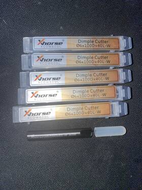 Xhorse 6x100dx40l-w Dimple Cutter 6x100dx40l-w