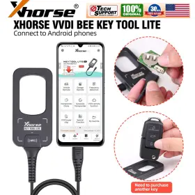 Hksk407-f Xhorse Xdkml0en Vvdi Bee Key Tool Lite For Android With Type C Port No Remotes