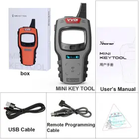Sk263-f4d Xhorse Vvdi Xdktmgen Mini K-ey Tool Global Version Frequency Test Speed Grey