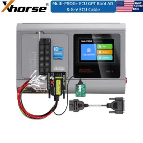 Sf404 Xhorse Sk408 So676 Multi-prog Ecu Tcu Programmer With Godiag Gpt Boot Ad And G-v Cable