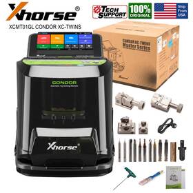 Xhorse Sl511-eu Xcmt01gl Condor Xc-twins Machine Ai Recognition With M3 M5l And M6 Clamps