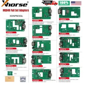 Mqb48 Xhorse So680 13 Full Set Adapters Work With Multi-prog Vvdi Prog Key Tool Plus
