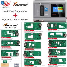 Xhorse Sz-sk408 So680 Multi Prog Pro-garmmer Read Write And Clone E-c-u Mqb48 13 Full Adapters