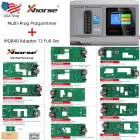 Sz-sk408 Xhorse So680 Multi Prog Pro-garmmer Read Write And Clone E-c-u Mqb48 13 Full Adapters