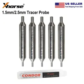 Xc0205en Xhorse 5x 1.5 Mm/2.5 Mm Tracer Probe Work For Condor Mini Xp-007 Xp005 Machine