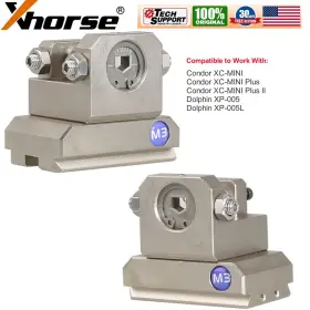 Xcmn03en Xhorse Xcmn03gl M3 Clamp Fixture For Ford Tibbe Key Blade Work Condor Xp005