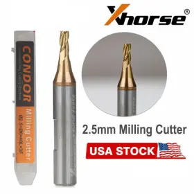 Xcmn07en Xhorse 2.5mm Milling Cutter For Mini Condor Xc-007 Master Series Machine