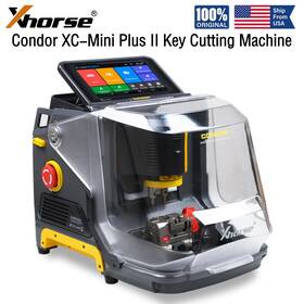 Xhorse Xcmnp2en Condor Xc-mini Plus Ii C.u.t.ting Machine Support Car/motorbike/house Key