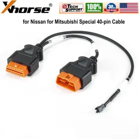 Xdkp91gl Xhorse 40 Pin Gateway Cable For Nissan Mitsubishi Max Pro/key Plus
