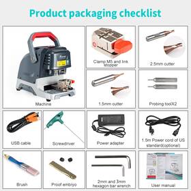 Xhorse Xp0501en Dolphin Xp-005 Cnc Machine With M5 Clamp All Key Lost And Tool Max Pro
