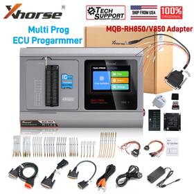 Xhorse Zsk408sf368-b Multi Prog Pro-level E.cu Progarmmer And Xxdmpr8gl Mqb-rh850/v850 Adapter