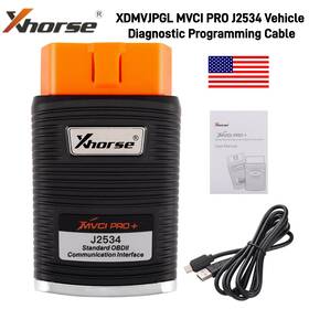 Xhorse Zsp455-b Xdmvjpgl Mvci Pro J2534 Vehicle Diagnostic Programming Cable For Benz Etc