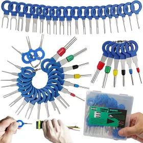 47p-blue Xlwjbes Upgrade Depinning Tool Kit 47 Pcs Terminal Pin Removal Blue