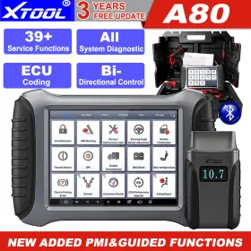 Xtool 770487280614 A80 Car Bidirectional Diagnostic Scanner Immo Programming E.cu Coding Tool