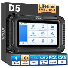 Obd2 Xtool A 500 Ad6 0 2026 D5 Scanner System Diagnostic Tool Engine Tcm Abs Srs Code Reader