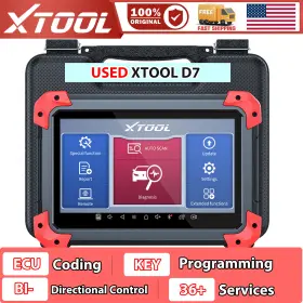 Obd2 Xtool D8bt Used D7 Scanner All System Diagnostic Bidirectional Scan Key Coding