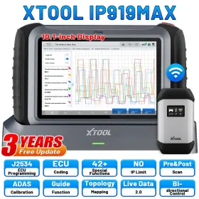 Ip919max Xtool J2534 Programming Online Coding Car Diagnostic Scanner Canfd Doip