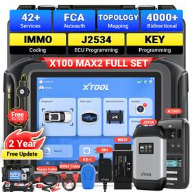 Xtool J2534 Kc501 X100 Max2 M822 Sk1 Ks-1 Ecu Programming All Key Lost Full Set