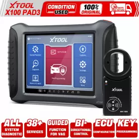 X100pad3 Xtool X100 3 Used Full System Diagnostic Scanner K Ey Immo Programming Coding