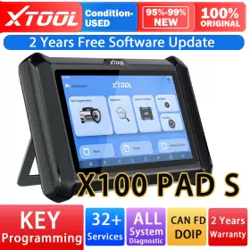 X100pad Xtool Used S Auto Key Immo Pro/grammer Diagnostic Tool Eeprom Adapter