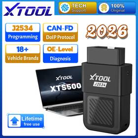 Xtool Xts500 2026 J2534 Vci Ecu Programming Tool Obd2 Scanner Car Oem Diagnosis