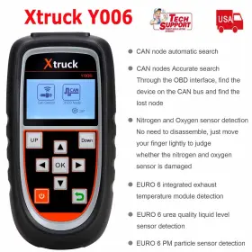 Sp469ea01 Xtruck Y006 Nitrogen Oxygen Sensor Auto Repair Urea Nozzle Pump Diagnostic Tool