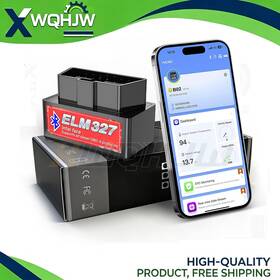 Xwqhjw Obd202elm327 Bluetooth Obd2 Scanner Eobd Code Reader Check Engine Fault Car Diagnostic Tool