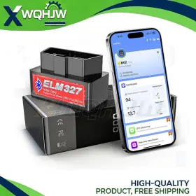 Obd202elm327 Xwqhjw Bluetooth Obd2 Scanner Eobd Code Reader Check Engine Fault Car Diagnostic Tool