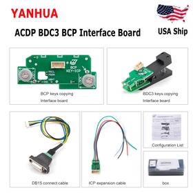 Yanhua Uscnsk483 Acdp Bdc3 Bcp Interface Board Kit Used With Module 38 Usa Stock