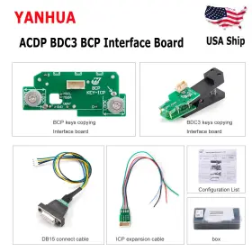 Uscnsk483 Yanhua Acdp Bdc3 Bcp Interface Board Kit Used With Module 38 Usa Stock