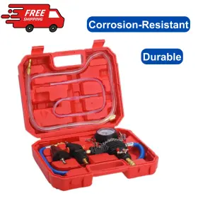 Yonligonju 445049564596 Automotive Coolant Filling Tool Kit Vacuum Radiator Purge Antifreeze Refill