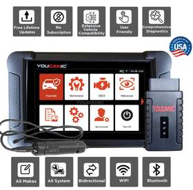 Youcanic 196852741854 Ucan-ii-c Pro Obd2 Scanner Full-system Diagnostics Bi-directional