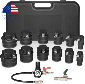 Ys-69910 Yoursme 69910 Turbo Air System Test Kit With Smoke Adapter For Most Systems 14pcs