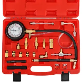 Ystool 764784965183 Fuel Pressure Tester Gauge Kit 140psi Automotive Engine Injector Pump