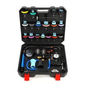 Zeajsru 726323469941 28pcs Radiator Pressure Tester Kit Universal Coolant