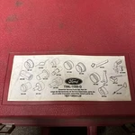 Ford Rotunda Engine Transmission Special Tool T99L-1000-G Kit New. Price: $400.00.