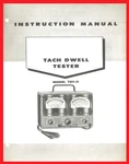 Sun Dwell Tester Model TDT-11 Instruction & Owner's Manual Tachometer Auto New. Price: $20.00.
