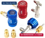 Orion Motor Tech R1234YF Quick Couplers Set, Adapter Tool Kit With Self- New. Price: $62.42.