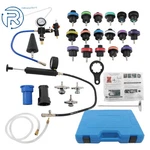 Blue/red Radiator Pressure Tester, Vacuum Cooling System Tool Refill Kit 28PCS New. Price: $59.03.