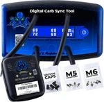 Sync 4-CHANNEL Digital Carb Tool Throttle Vacuum Gauge Manometer Kit New. Price: $343.14.