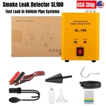 SL100 Smoke Machine Auto Leak Detector Air Pump Evap Vacuum Diagnostics Tester New. Price: $59.95.