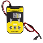 Godiag GT113 Universal Fuel Injector Tester With 6 Sizes Adapters For Cars Motor New. Price: $29.95.