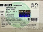 Belden 9533 3C Shielded 24AWG Cmg Cable, WIRE,RS-232 MULTI-CONDUCTOR,305M 1000FT New. Price: $279.99.