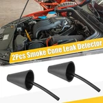 2 Pcs Smoke Cone Leak Detector Fuel Pipe Exhaust Intake Boot Adapter For Car New. Price: $28.46.