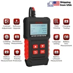 12V Car Battery Tester 20-2000CCA 2-300AH Load Software Upgrade New. Price: $25.99.