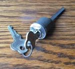 1920S 1930S Russwin Lock Cylinder W/keys Vtg Nos Early Antique- Used. Price: $125.00.