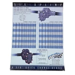 Winters Performance 6 Spline Quick Change Gear Chart Poster Used. Price: $14.99.