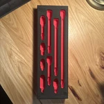 Snap Red Foam Organizer ONLY/9PC 3/8" Dr. Extension Adapter Set FM209EX01BR New. Price: $149.95.
